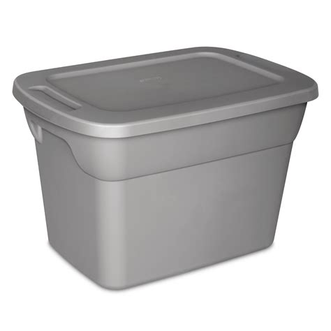 sterilite 10 gal 38l tote box steel|sterilite 10 gallon storage containers.